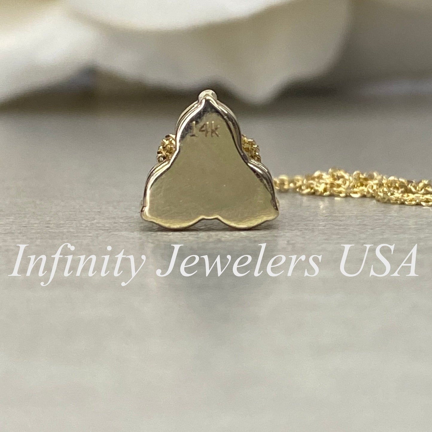 Mothers Birthstone Necklace 14k Yellow Gold, Family Necklace, Grandmothers Birthstone Necklace, Cluster Necklace, Gemstone Necklace, #6762