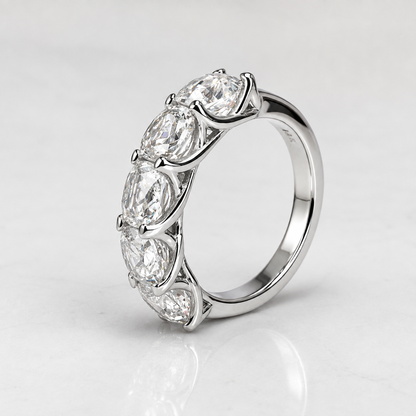 Lab grown diamond stacking wedding band, half eternity diamond matching wedding band solid gold, lab created diamond anniversary band