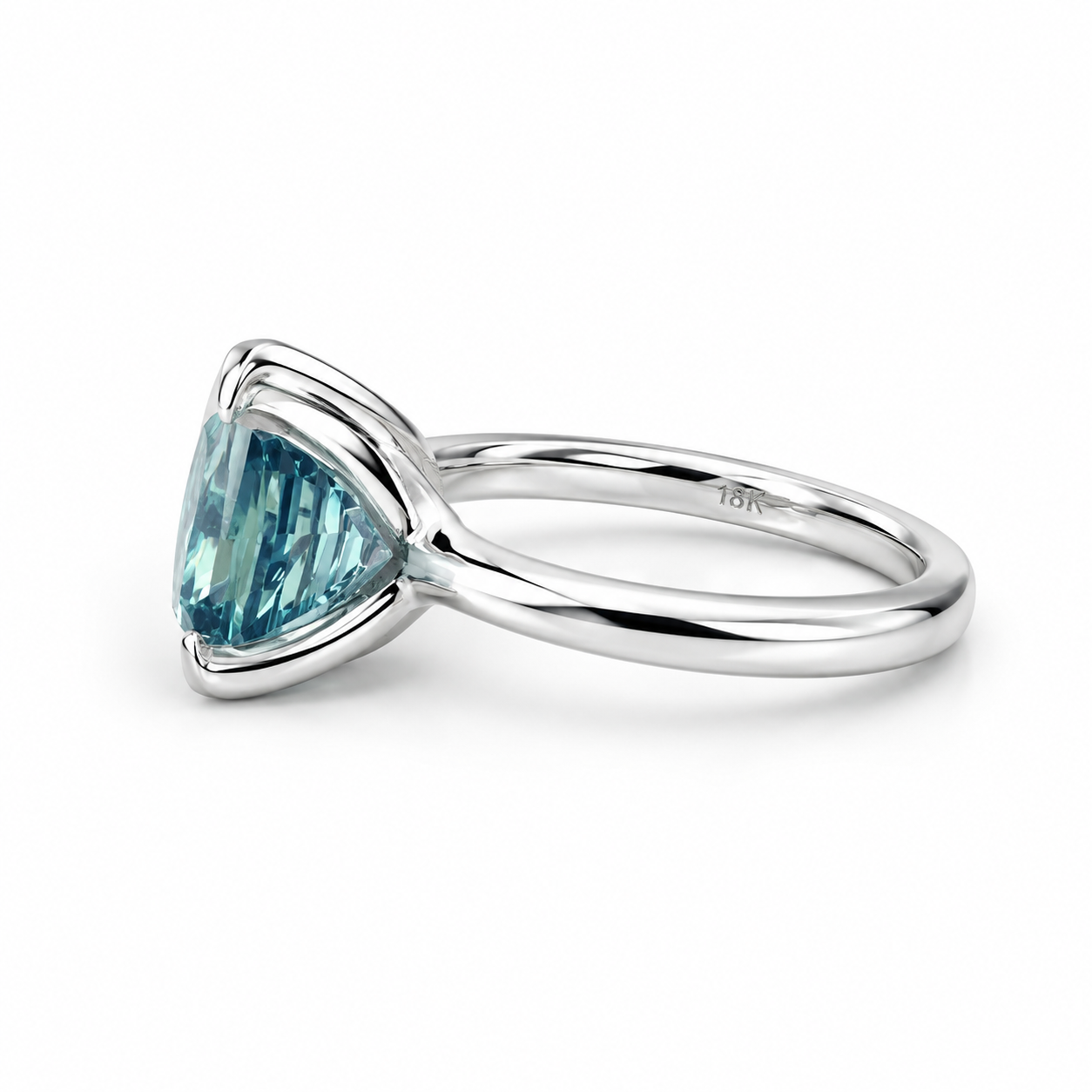 Paraiba Tourmaline Neon Blue Web Cut Engagement Ring 14K White Gold Unique Paraiba Web Cut Tourmaline Promise Wedding Anniversary Ring #7327