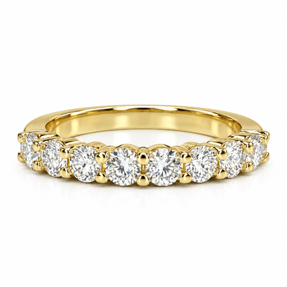Round Cut Lab Grown Diamond Engagement Ring 14K Solid Gold , Lab Created Diamond Wedding Set For Women , IGI Certified Diamond Ring ,  #8459