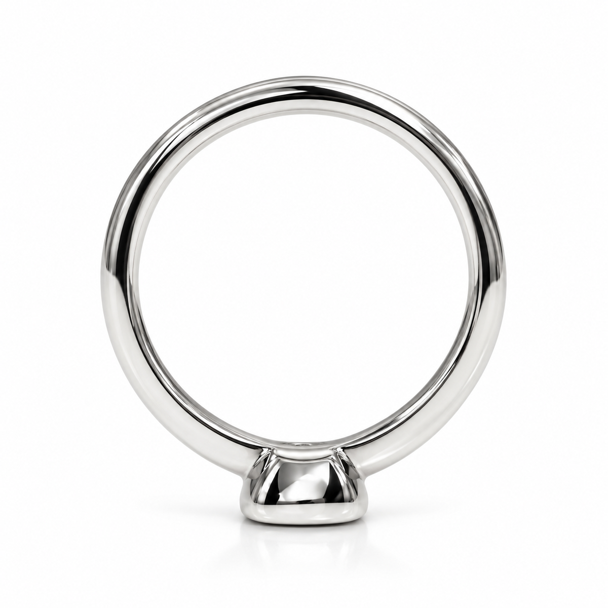 Oval Green Sapphire Ring For Women 14k Solid White Gold, Bezel Set Sapphire Minimalist Ring, Thin Unique Green Sapphire Stacking Ring, #5842