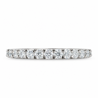 Diamond Wedding Band / Dainty Ring With Diamonds / Delicate Diamond Ring / 14k Yellow Gold / Diamond Stackable Band  / #6466 #6467