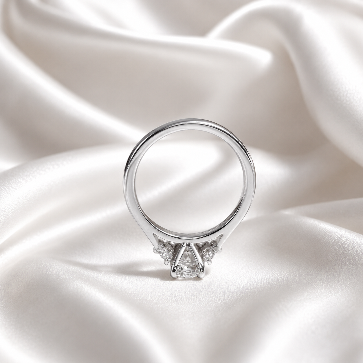 1 Carat Oval Lab Diamond Engagement Ring IGI Certified , Lab Grown Diamond Solitaire Solid Gold , Lab Grown Diamond Wedding Ring #8807