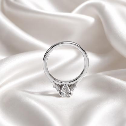 1 Carat Oval Lab Diamond Engagement Ring IGI Certified , Lab Grown Diamond Solitaire Solid Gold , Lab Grown Diamond Wedding Ring #8807