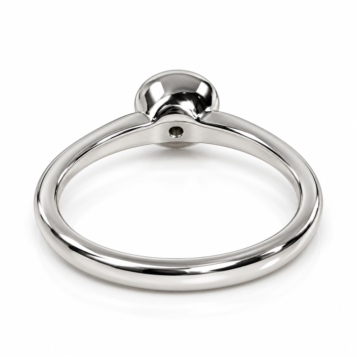 Oval Green Sapphire Ring For Women 14k Solid White Gold, Bezel Set Sapphire Minimalist Ring, Thin Unique Green Sapphire Stacking Ring, #5842