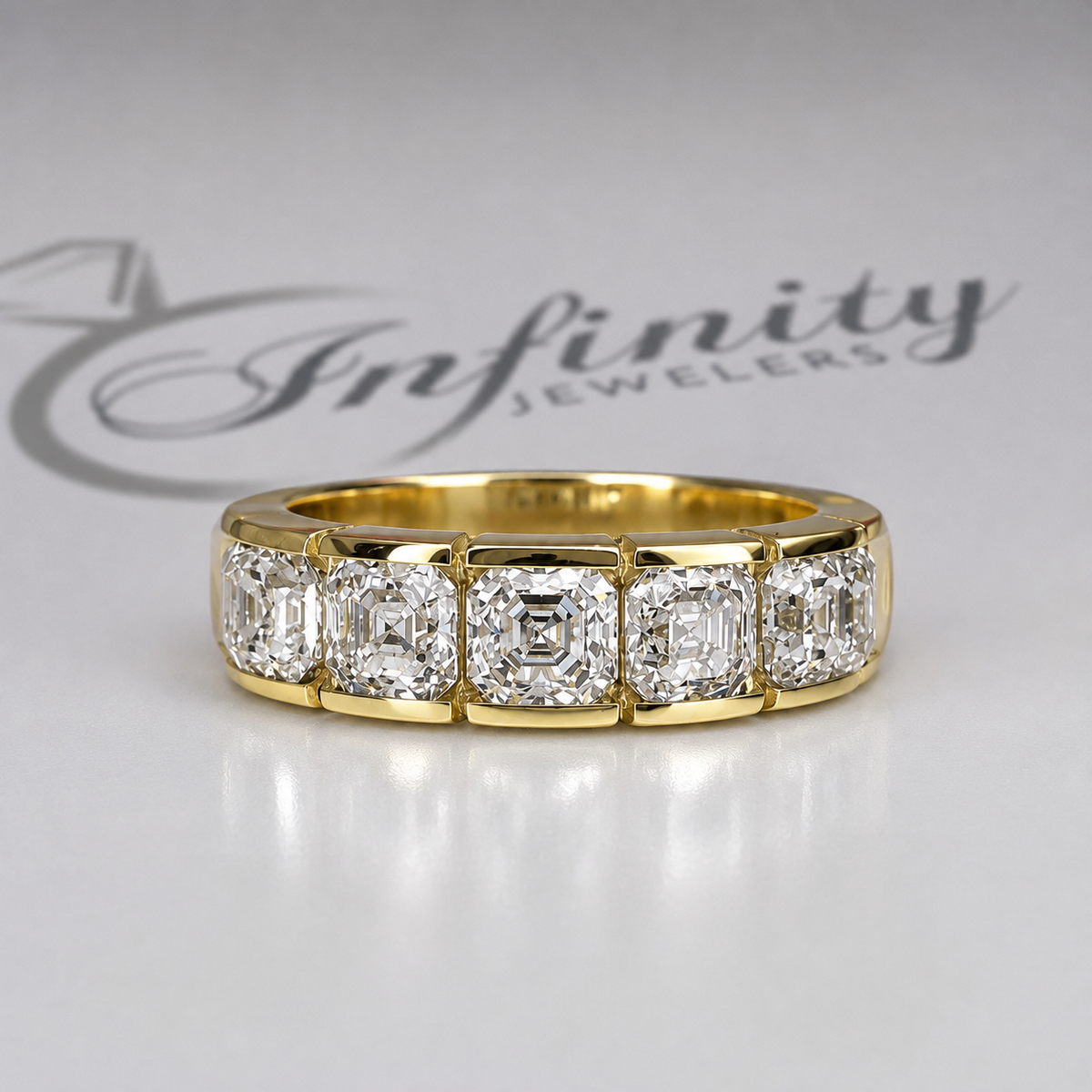 Lab grown diamond stacking wedding band, half eternity diamond matching wedding band solid gold, lab created diamond anniversary band
