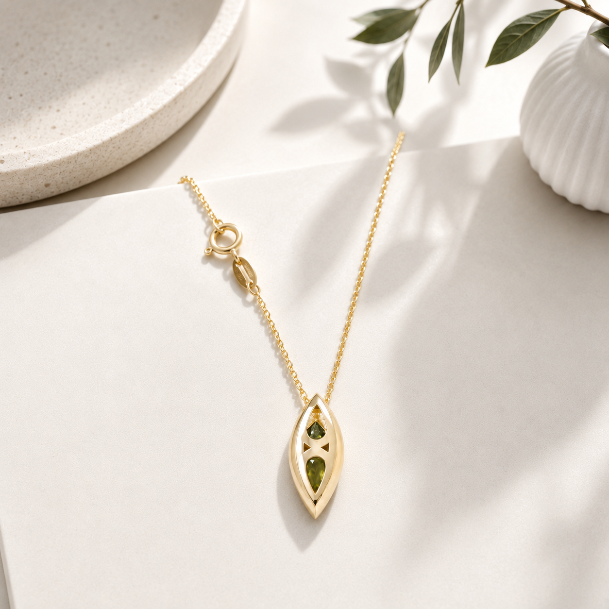 1.00 CTW Blue Sapphire Pear Shape Bezel Set Pendant Necklace 14K Solid Gold Dainty Layering Necklace Birthstone Jewerly #8830