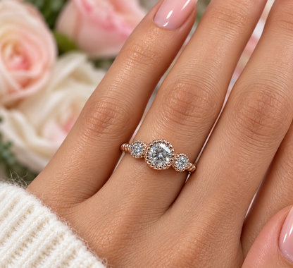 Stackable Diamond Ring 14K Stackable Diamond Wedding Ring Petite Stacking Ring Dainty Diamond Wedding Band Dainty Stacking Diamond Ring 6211