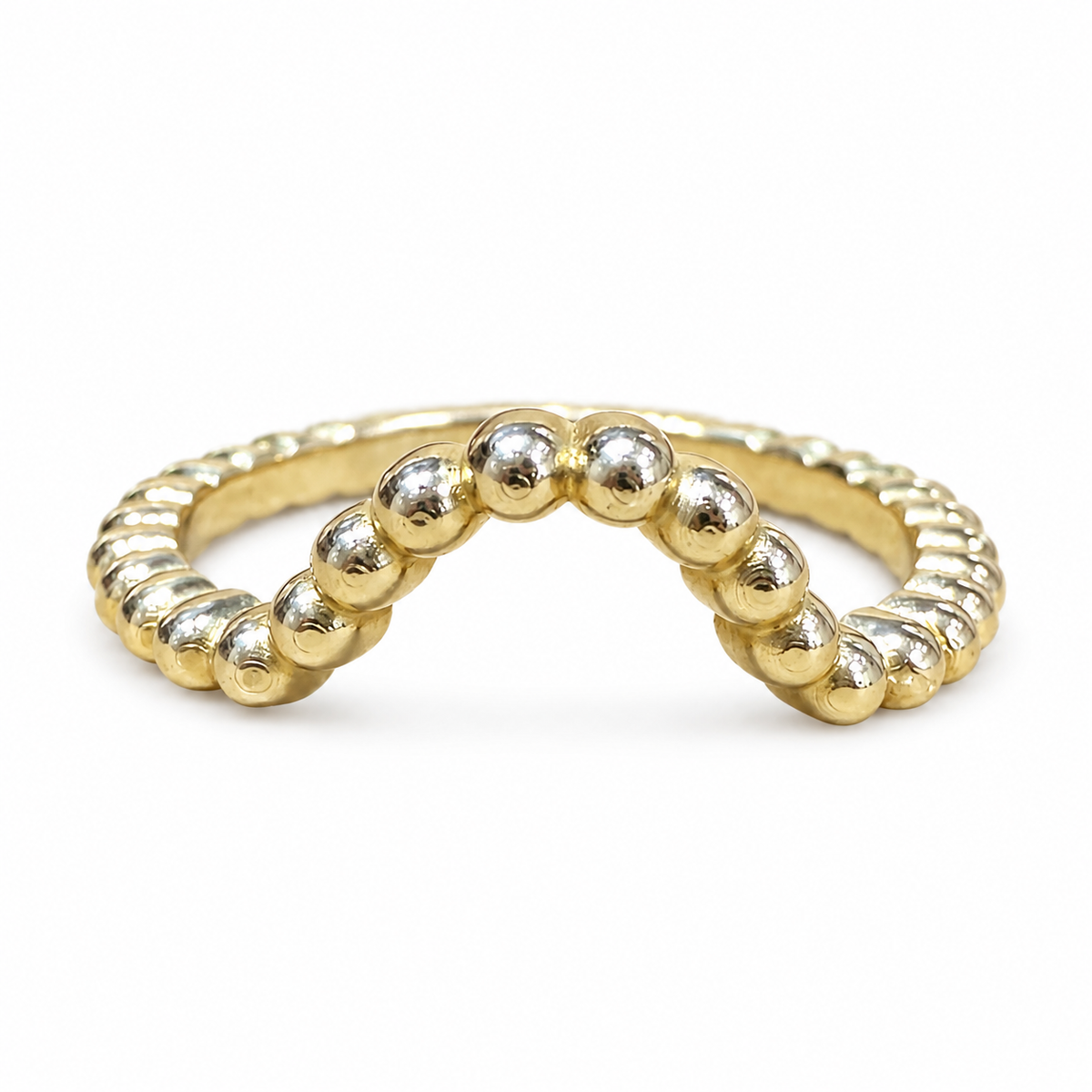 Curved wedding band Matching curved wedding ring 14K Solid gold, dainty wedding band, stacking curved band ring simple plain gold band #6282