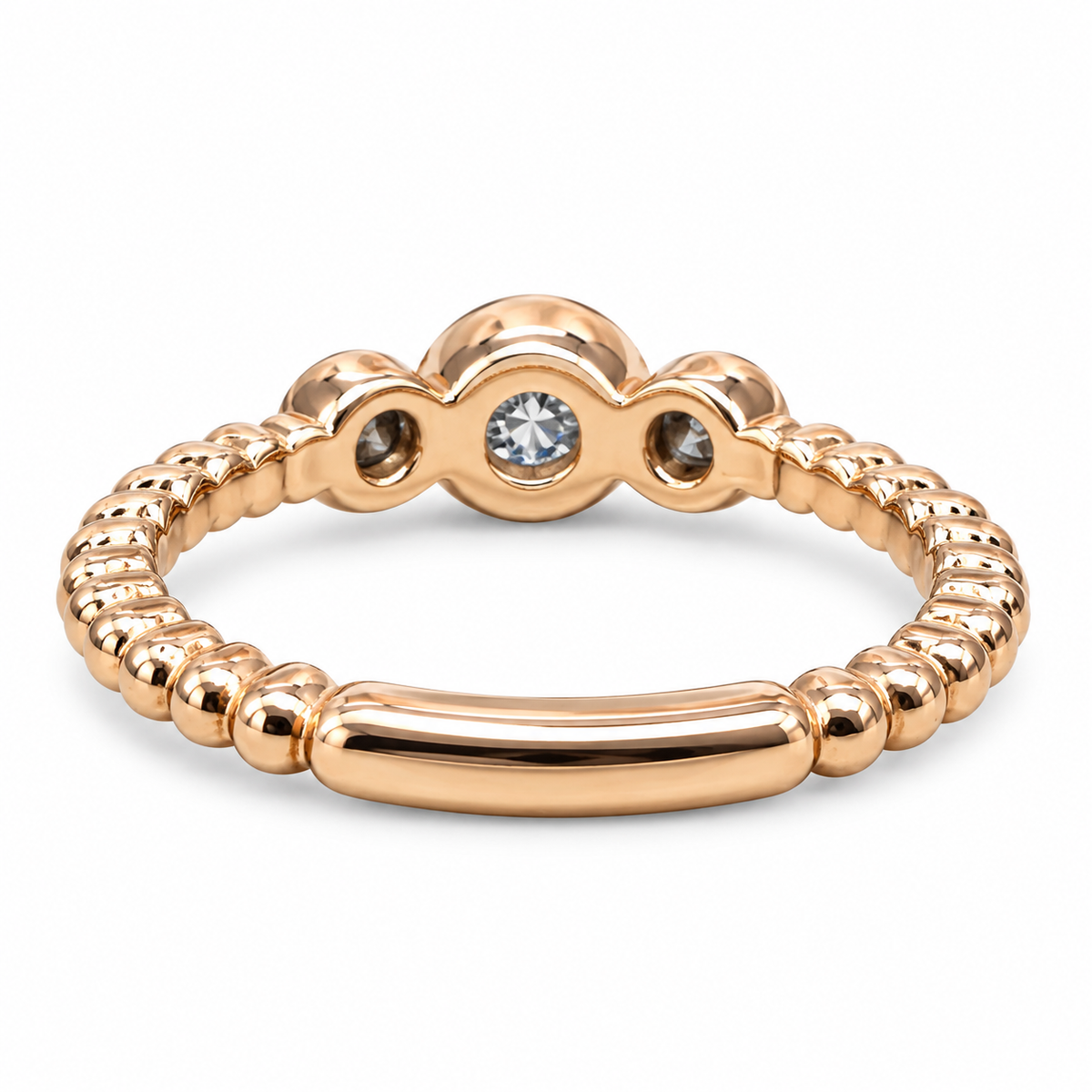 Stackable Diamond Ring 14K Stackable Diamond Wedding Ring Petite Stacking Ring Dainty Diamond Wedding Band Dainty Stacking Diamond Ring 6211