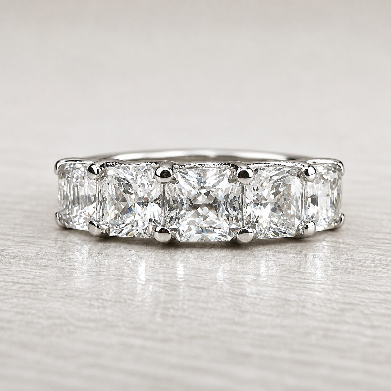 Lab grown diamond stacking wedding band, half eternity diamond matching wedding band solid gold, lab created diamond anniversary band