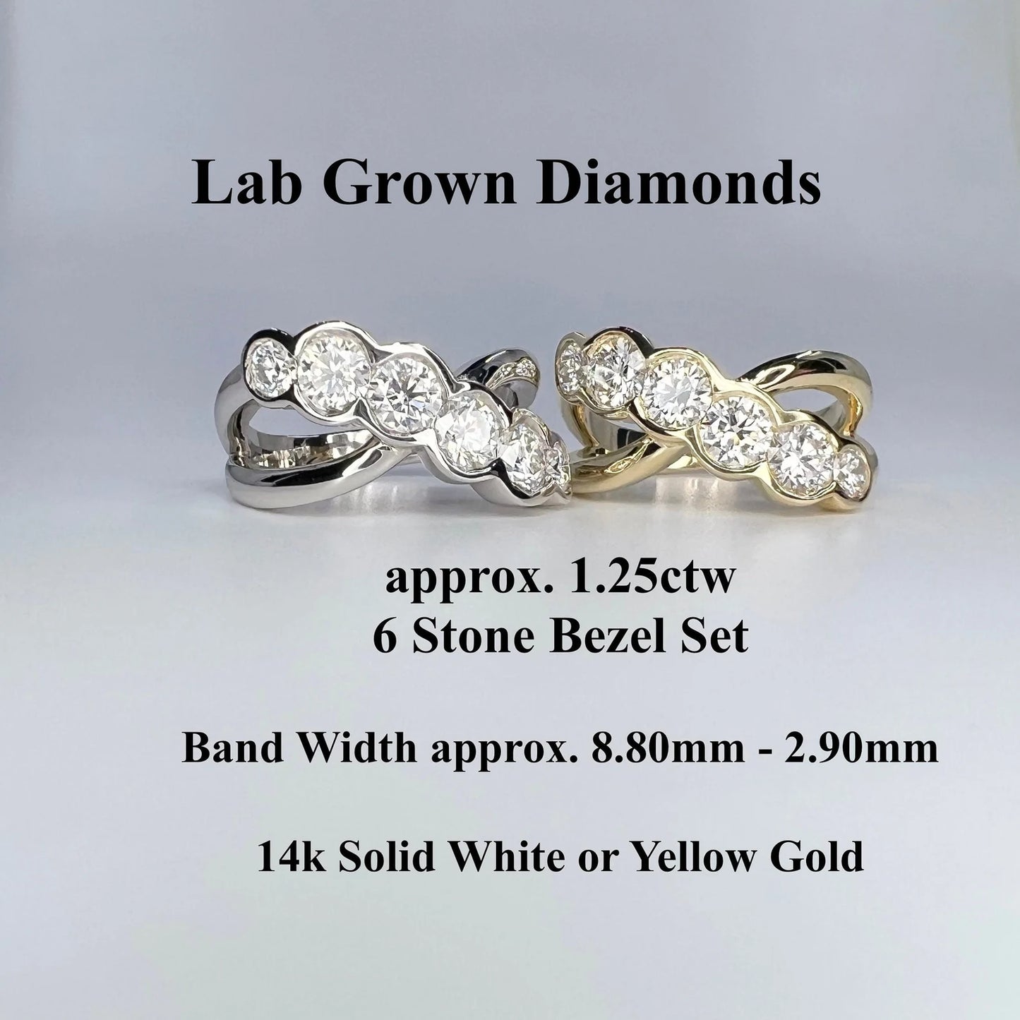 1.25ctw Lab Grown Diamond Cluster Ring 14K Yellow/White Gold , Lab Created Diamond Engagement Ring#8290