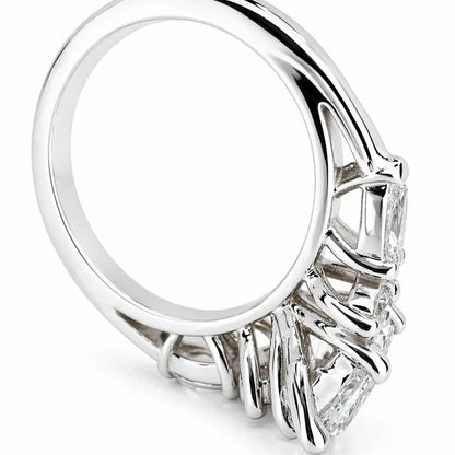 1.50 Carat Marquise Cut Lab Grown Diamond Engagement Ring 14K Dainty Marquis Lab Diamond Ring #8942