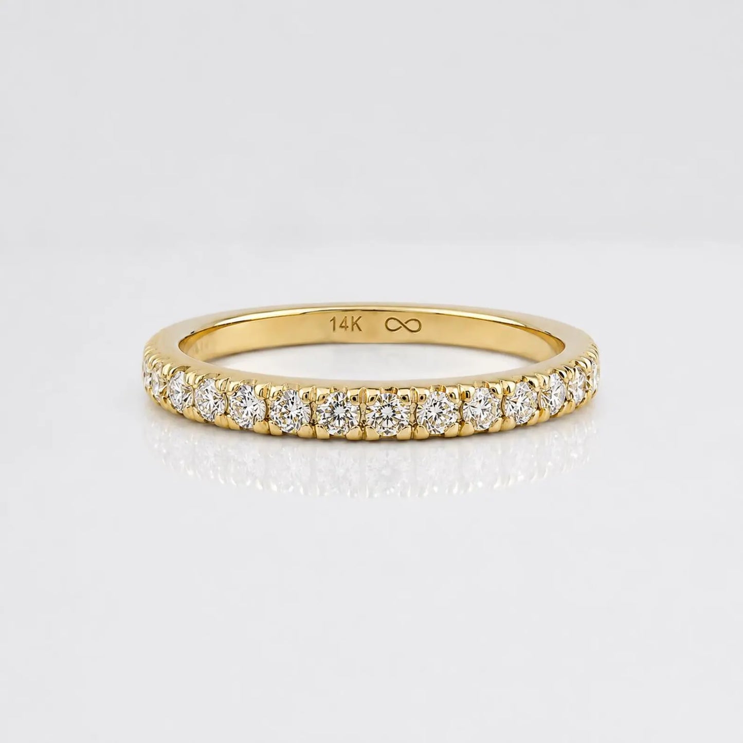 Radiant Cut Lab Grown Diamond Engagement Ring Set, 14K Yellow/White Gold Diamond Wedding Band, Solitaire Lab Diamond Bridal Set #8966