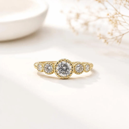 Stackable Diamond Ring 14K Stackable Diamond Wedding Ring Petite Stacking Ring Dainty Diamond Wedding Band Dainty Stacking Diamond Ring 6209