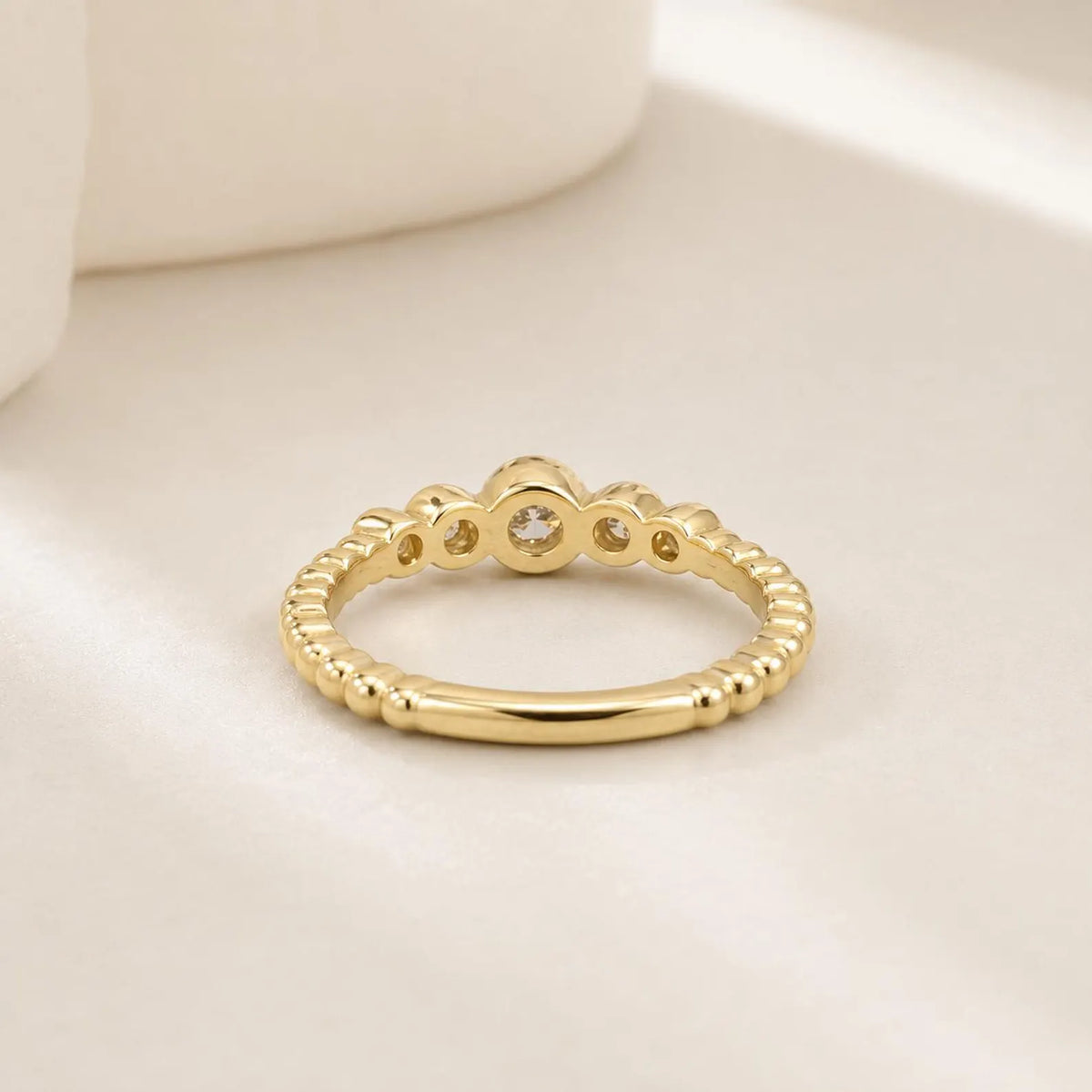 Stackable Diamond Ring 14K Stackable Diamond Wedding Ring Petite Stacking Ring Dainty Diamond Wedding Band Dainty Stacking Diamond Ring 6209