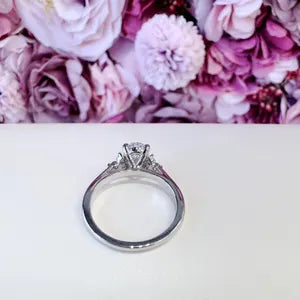 1 Carat Oval Lab Diamond Engagement Ring IGI Certified , Lab Grown Diamond Solitaire Solid Gold , Lab Grown Diamond Wedding Ring #8807