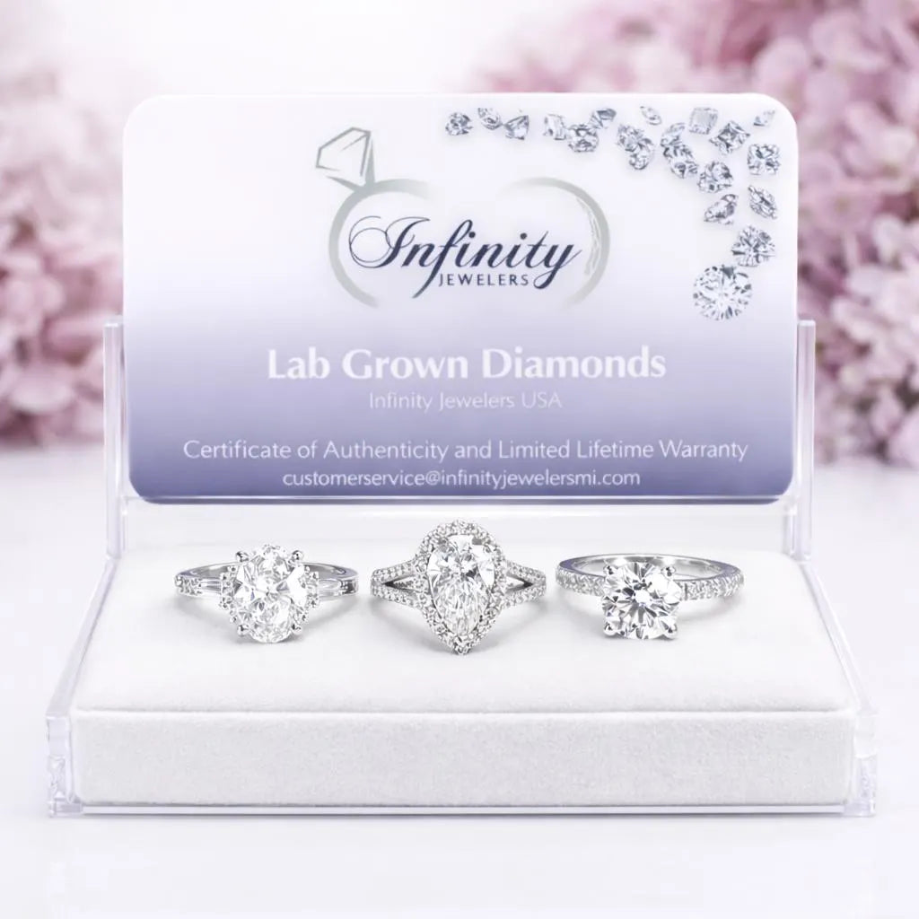 Three Stone Diamond Ring, Bezel Set Lab Grown Diamond Ring,  Modern Diamond Band #8924