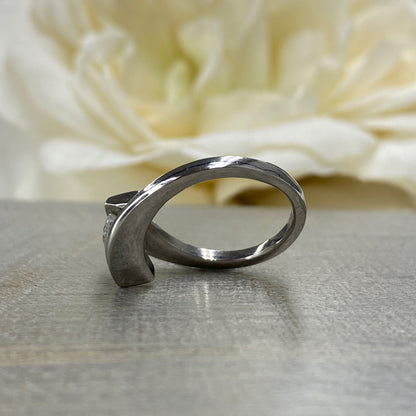 Round Solitaire Moissanite Engagement Ring, 1.00ctw Ladies Unique Moissanite Solitaire Wedding Ring, 14k Gold Round Moissanite Ring    #7098