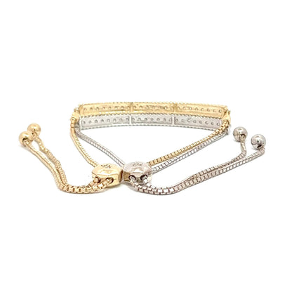 Adjustable natural diamond bracelet 14k gold, Sliding adjustable bracelet, Bolo bracelet gold,  Slider gold bracelet with diamonds